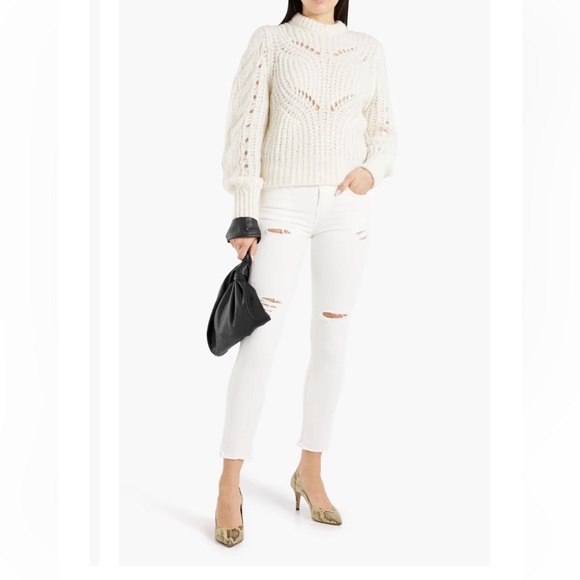 IRO Denim - IRO distressed high-rise skinny jeans